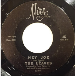 The Leaves Hey Joe USED VINYL 7INCH 45 RPM SINGLE STYRENE