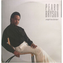Peabo Bryson Straight From The Heart Vinyl LP USED