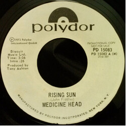 Medicine Head (2) Rising Sun USED VINYL 7INCH 45 RPM PROMO