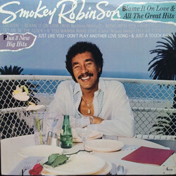 Smokey Robinson Blame It On Love & All The Great Hits Vinyl LP USED