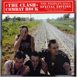 The Clash Combat Rock + The People's Hall Vinyl 3 LP USED