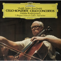 Antonio Vivaldi / Giuseppe Tartini / Luigi Boccherini / Mstislav Rostropovich / Collegium Musicum Zürich / Paul Sacher Cello-Konzerte • Cello Concerto