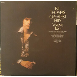 B.J. Thomas Greatest Hits-Volume Two Vinyl LP USED