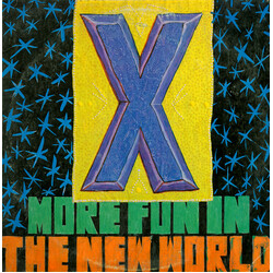 X (5) More Fun In The New World Vinyl LP USED