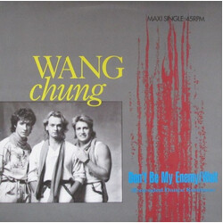 Wang Chung Don't Be My Enemy / Wait (Extended Dance Remixes) USED VINYL 12INCH 45 RPM MAXI-SINGLE