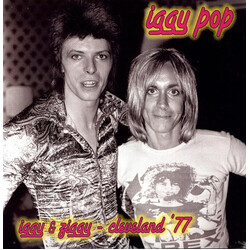 Iggy Pop Iggy & Ziggy Cleveland '77 Vinyl LP USED