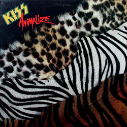 Kiss Animalize Vinyl LP USED