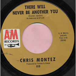 Chris Montez There Will Never Be Another You USED VINYL 7INCH 45 RPM SINGLE STYRENE