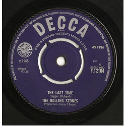 The Rolling Stones The Last Time USED VINYL 7INCH 45 RPM SINGLE
