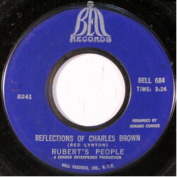 Rupert's People Reflections Of Charles Brown USED VINYL 7INCH 45 RPM SINGLE MISPRINT STYRENE