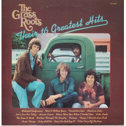 The Grass Roots Their 16 Greatest Hits Vinyl LP USED