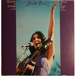 Joan Baez Gracias A La Vida (Here's To Life) Vinyl LP USED