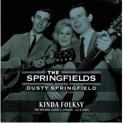 The Springfields Kinda Folksy + Singles - A & B Sides Vinyl LP USED