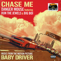 Danger Mouse / Run The Jewels / Big Boi Chase Me (Music From The Motion Picture Baby Driver) USED VINYL 12INCH 33 S RPM MAXI-SINGLE RECORD STORE DAY S