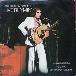 Paul Simon / Urubamba / The Jessy Dixon Singers Paul Simon In Concert Live Rhymin' Vinyl LP USED