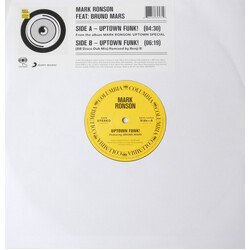 Mark Ronson / Bruno Mars Uptown Funk! USED VINYL 12INCH 45 RPM SINGLE