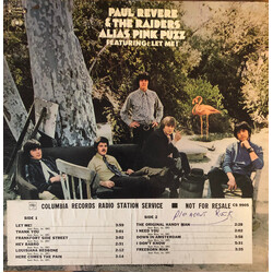 Paul Revere & The Raiders / Mark Lindsay Alias Pink Puzz Vinyl LP USED