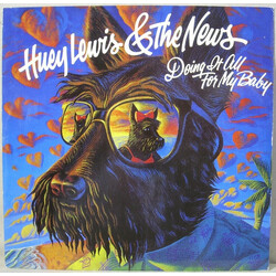 Huey Lewis & The News Doing It All For My Baby Vinyl 12" USED