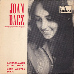 Joan Baez Joan Baez Accompanying Herself On The Guitar Vinyl 7" USED