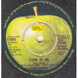 John Lennon Stand By Me USED VINYL 7INCH 45 RPM SINGLE
