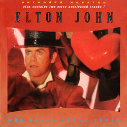 Elton John Who Wears These Shoes USED VINYL 12INCH 45 RPM