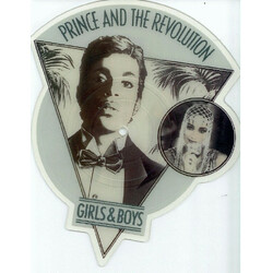 Prince And The Revolution Girls & Boys USED VINYL 7INCH 45 RPM SHAPE PICTURE DISC