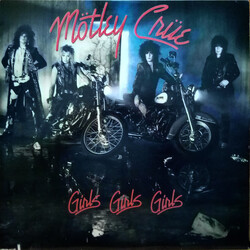 Mötley Crüe Girls, Girls, Girls Vinyl LP USED