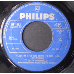 Dusty Springfield I Close My Eyes And Count To Ten USED VINYL 7INCH 45 RPM MONO