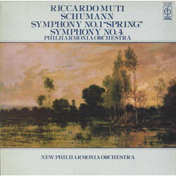 Robert Schumann / Riccardo Muti / Philharmonia Orchestra / New Philharmonia Orchestra Symphony No. 1 "Spring" / Symphony No. 4 Vinyl LP USED