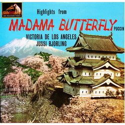 Victoria De Los Angeles / Jussi Björling / Giacomo Puccini Highlights From Madama Butterfly Vinyl LP USED