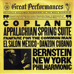 Aaron Copland / Leonard Bernstein / The New York Philharmonic Orchestra Appalachian Spring Suite / Fanfare For The Common Man / El Salón México / Danz