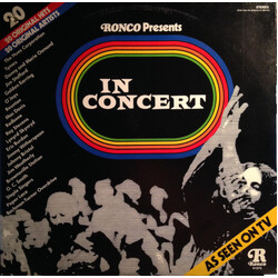 Various Ronco Presents In Concert Vinyl LP USED