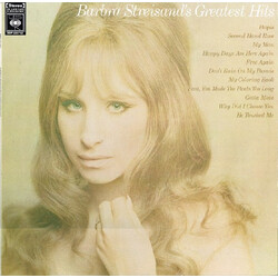 Barbra Streisand Barbra Streisand's Greatest Hits Vinyl LP USED