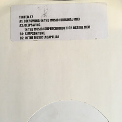 Deep Swing In The Music USED VINYL 12INCH WHITE LABEL