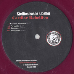 Steffiestrasse / Alex Celler Cardiac Rebelion USED VINYL 12INCH 33 S RPM