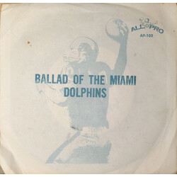 Lee Cole (5) Ballad Of The Miami Dolphins USED VINYL 7INCH 45 RPM SINGLE