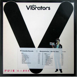 The Vibrators Pure Mania Vinyl LP USED