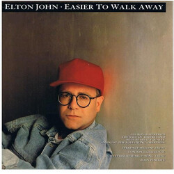 Elton John Easier To Walk Away VINYL 7" USED