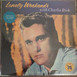 Charlie Rich Lonely Weekends Vinyl LP USED
