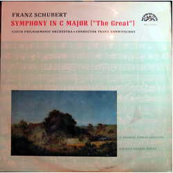 Franz Schubert / The Czech Philharmonic Orchestra / Franz Konwitschny Symphony In C Major ("The Great") Vinyl LP USED