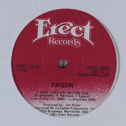 Joyce Faison Who Loves You Better USED VINYL 12INCH PROMO SINGLE