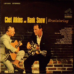 Chet Atkins / Hank Snow Reminiscing Vinyl LP USED