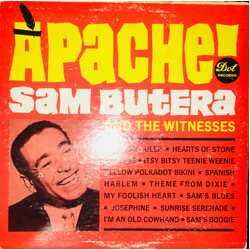 Sam Butera And The Witnesses Apache Vinyl LP USED