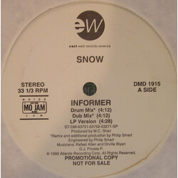 Snow (2) Informer VINYL 12" USED