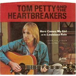 Tom Petty And The Heartbreakers Here Comes My Girl (B/W) Louisiana Rain USED VINYL 7INCH 45 RPM SINGLE