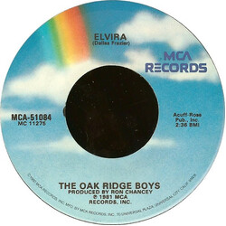 The Oak Ridge Boys Elvira VINYL 7" USED