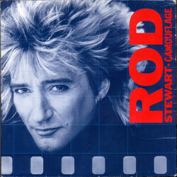 Rod Stewart Camouflage Vinyl LP USED