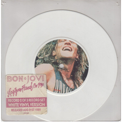 Bon Jovi Lay Your Hands On Me Vinyl 7" USED