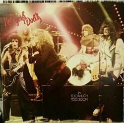 New York Dolls In Too Much Too Soon Vinyl LP USED
