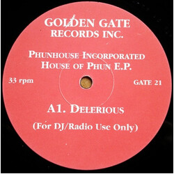 Phunhouse Incorporated House Of Phun EP USED VINYL 12INCH 33 S RPM EP